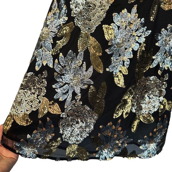 BB DAKOTA Felicity Sequin Floral Bohemian Tank Top - Picture 7 of 10